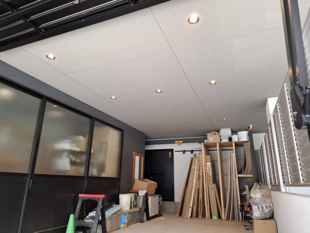 ダウンライト、防犯カメラ増設工事 | 株式会社ケーテック